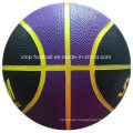 Purple Black Rubber Material Basketball Size 7